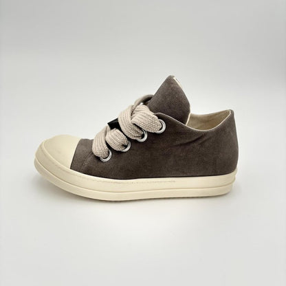 Rick Owens Jumbo Lace Puffer Low ‘ Dust Milk ‘ UK 8