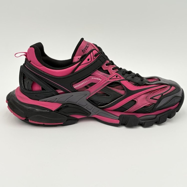 Balenciaga Track 2 Trainer ' Pink Black ' UK 10