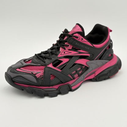 Balenciaga Track 2 Trainer ' Pink Black ' UK 10