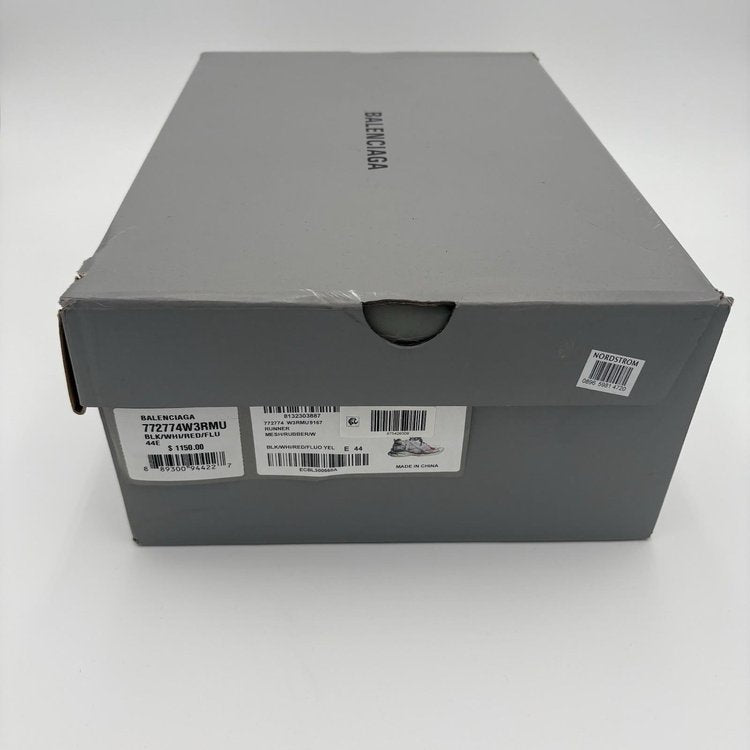 Balenciaga Runner ' Black White Red Fluo Yellow ' UK 10