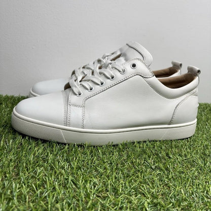 Christian Louboutin Leather Low ‘ White ’ UK 10