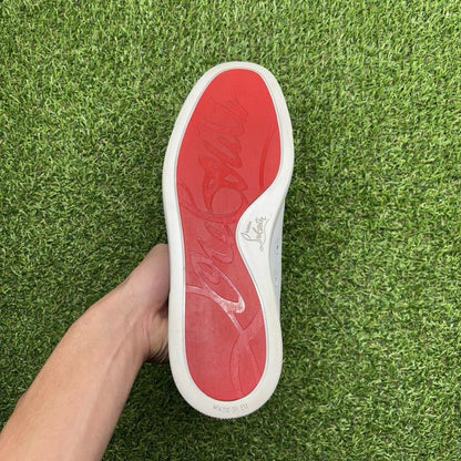 Christian Louboutin Leather Low ‘ White ’ UK 10