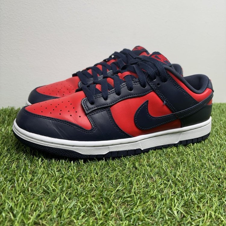 Nike Dunk Retro 2024 Low Navy Red UK 10