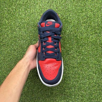 Nike Dunk Retro 2024 Low Navy Red UK 10