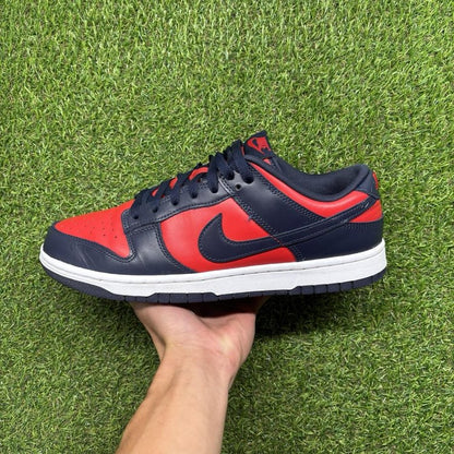 Nike Dunk Retro 2024 Low Navy Red UK 10