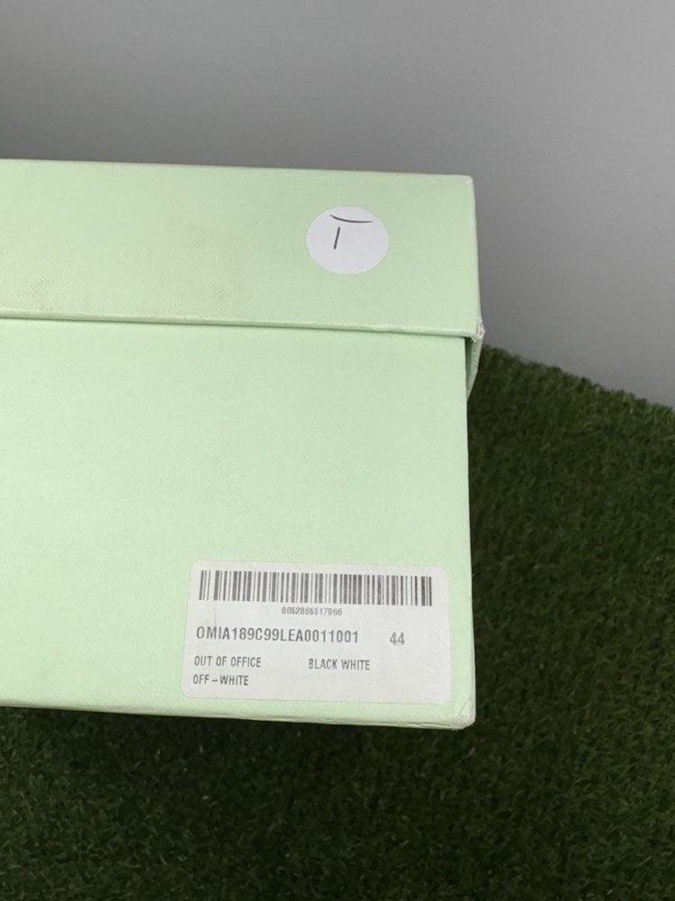 Off-White Out of Office ' Black White '  UK 10