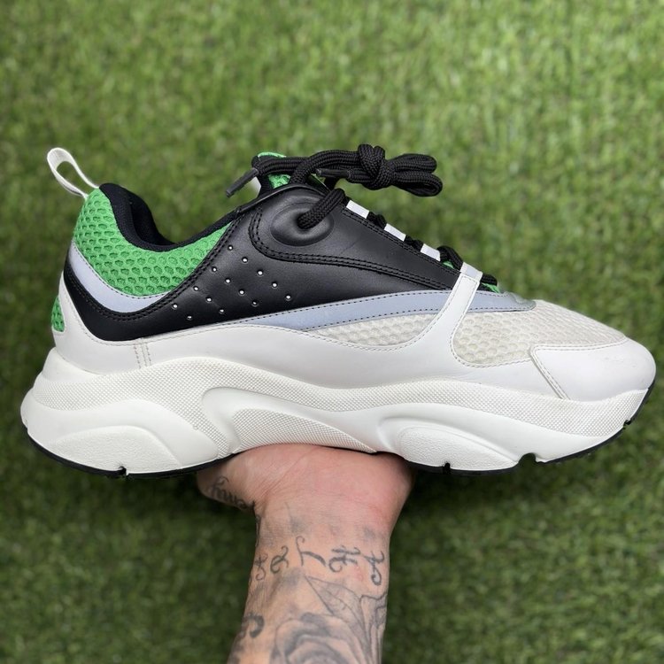 Dior B22 Sneaker ' Green White Black ' UK 10