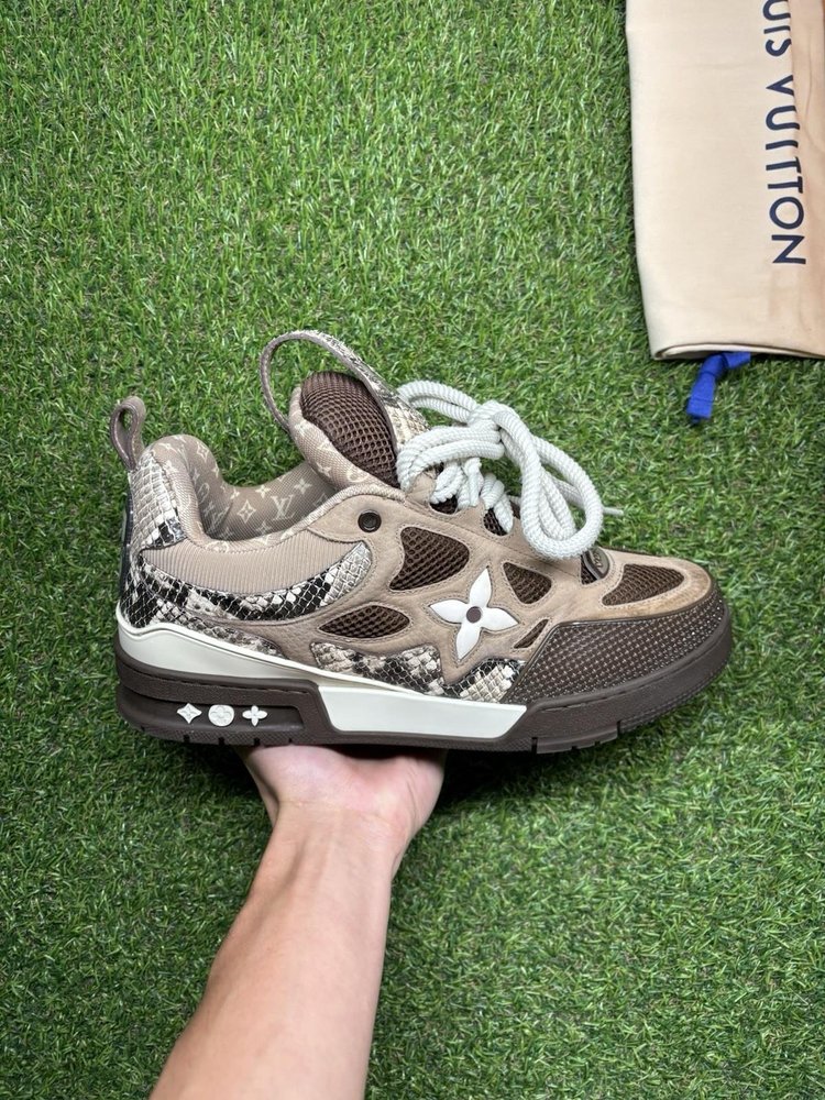 Louis Vuitton Skate ' Brown Python '