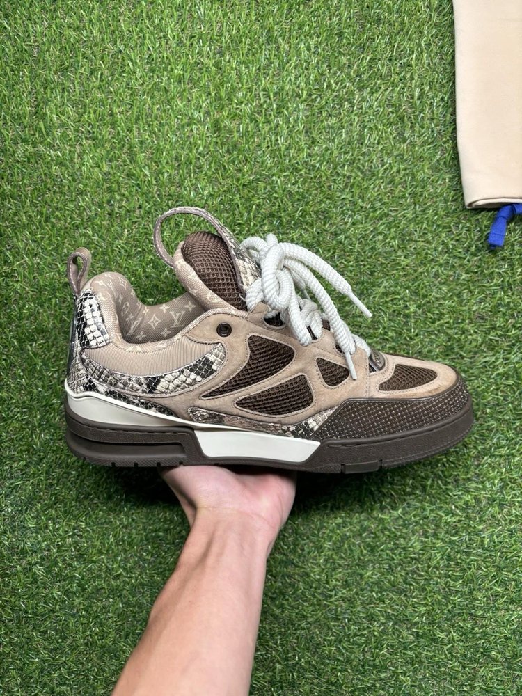 Louis Vuitton Skate ' Brown Python '