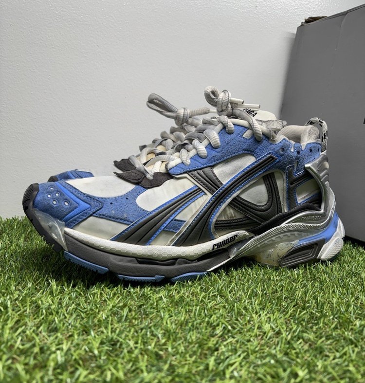 Balenciaga Runner ' Blue Grey UK 10