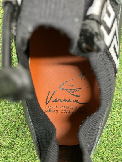 Versace Squalo Signature Sneaker ' Black '  UK 10