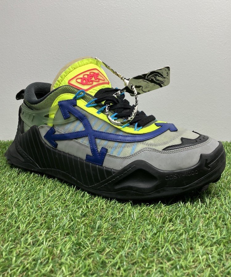 Off-White ODSY-1000 ' Grey Lime UK 10