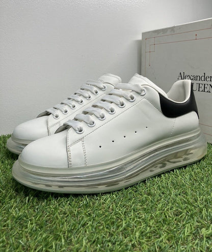 Alexander McQueen Clear Sole ' Black White ' UK 10
