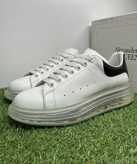 Alexander McQueen Clear Sole ' Black White ' UK 10