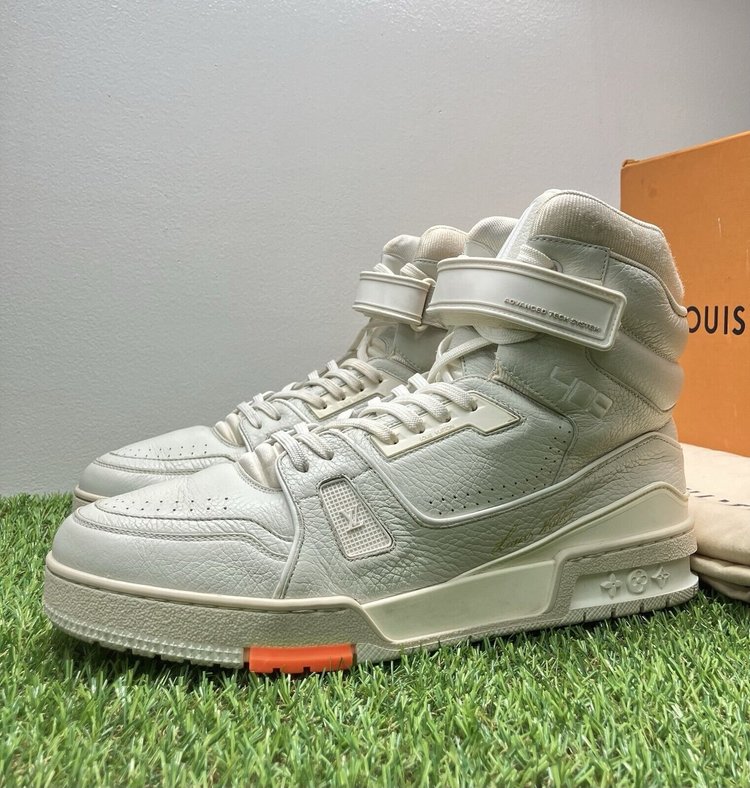 Louis Vuitton 408 Trainer Boot 'Nuage White' UK 9.5