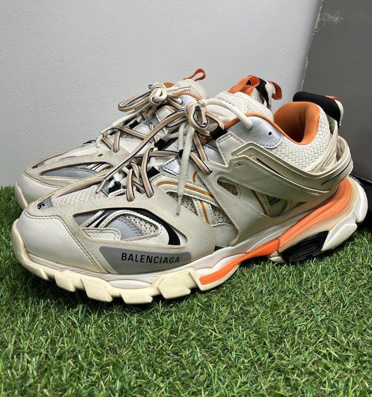 Balenciaga Track ' White Orange ' UK 11