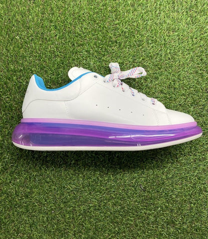 Alexander McQueen ' Transparent Sole White Purple ' UK 11