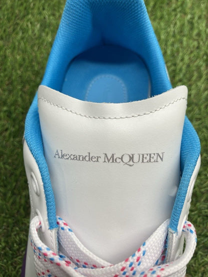 Alexander McQueen ' Transparent Sole White Purple ' UK 11