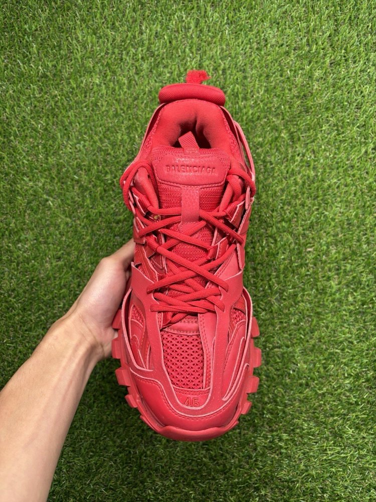 Balenciaga Track ' Red ' UK 11