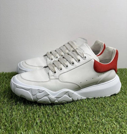 Alexander McQueen Court Trainer ‘ White/Red ‘ UK 11