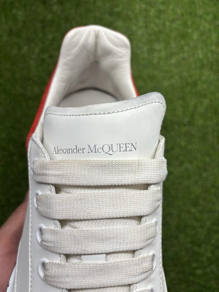 Alexander McQueen Court Trainer ‘ White/Red ‘ UK 11