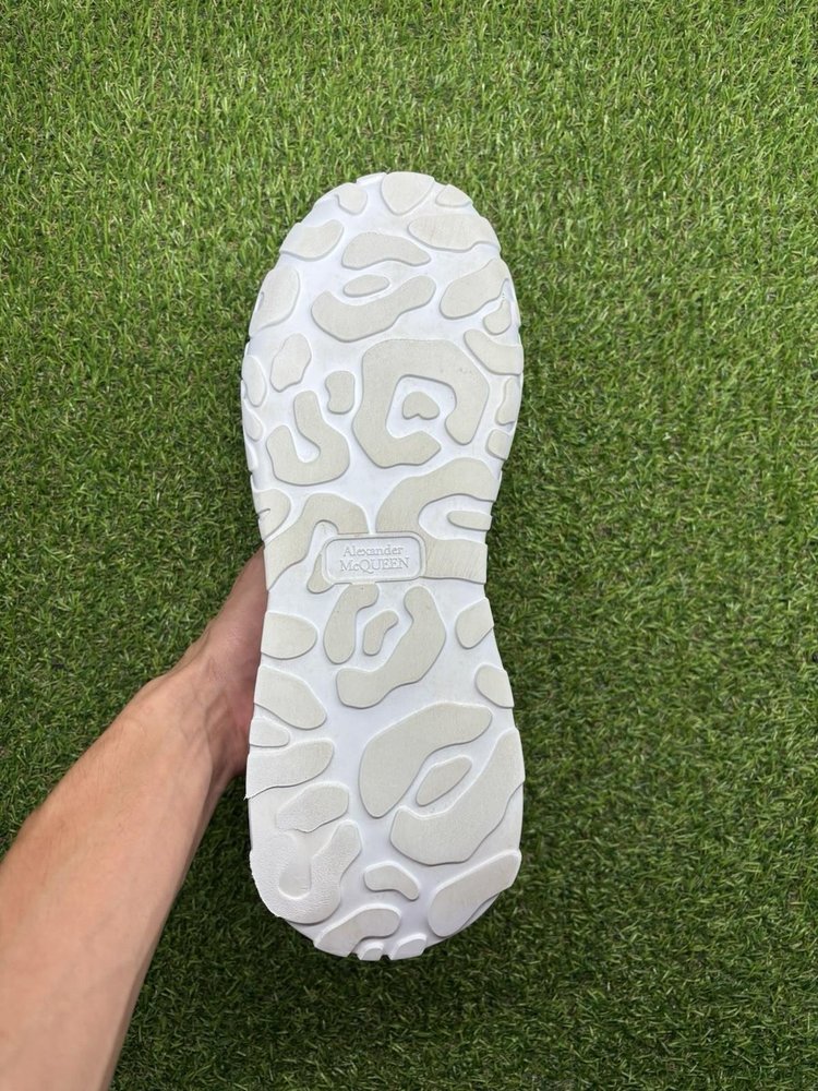 Alexander McQueen Court Trainer ‘ White/Red ‘ UK 11