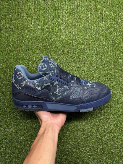 Louis Vuitton Trainer ' Monogram Navy ' UK 11