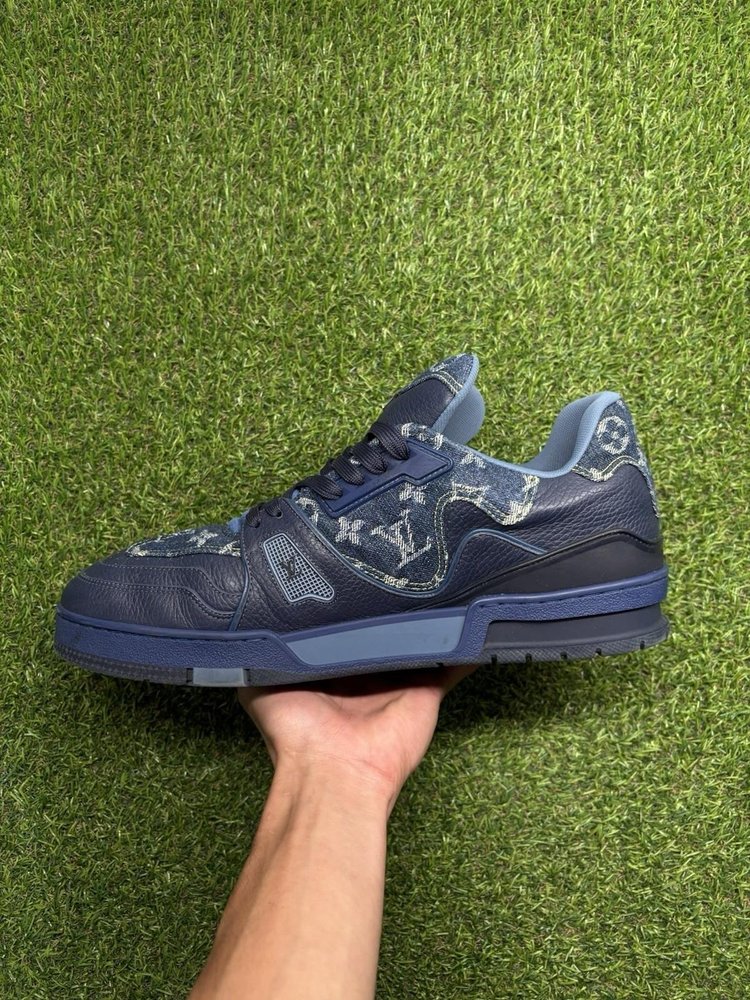 Louis Vuitton Trainer ' Monogram Navy ' UK 11