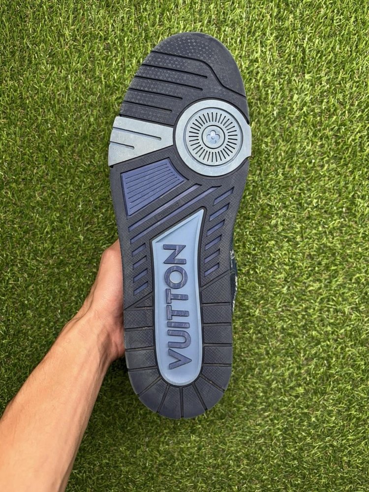 Louis Vuitton Trainer ' Monogram Navy ' UK 11