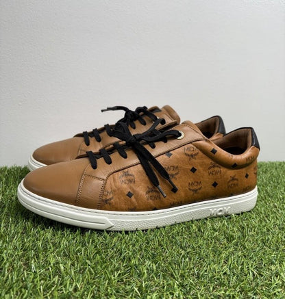 MCM Terrain monogram-print sneakers UK 11