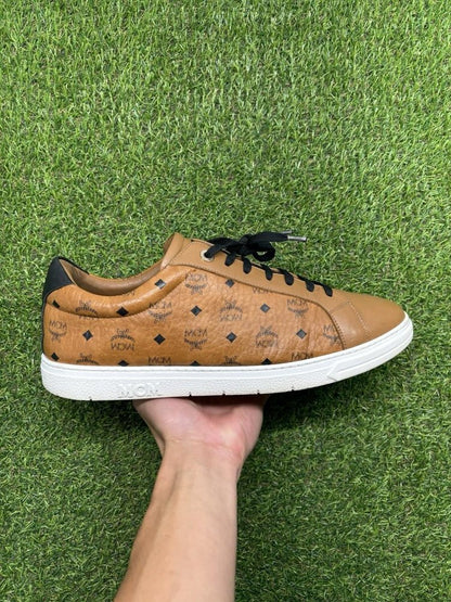 MCM Terrain monogram-print sneakers UK 11