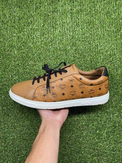 MCM Terrain monogram-print sneakers UK 11