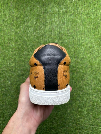 MCM Terrain monogram-print sneakers UK 11