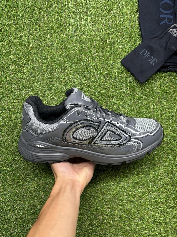 Dior B30 Reflective Sneaker ' Black, Gray '  UK 11