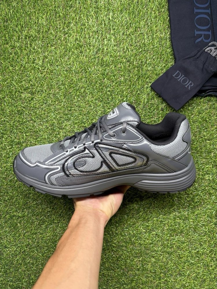 Dior B30 Reflective Sneaker ' Black, Gray '  UK 11