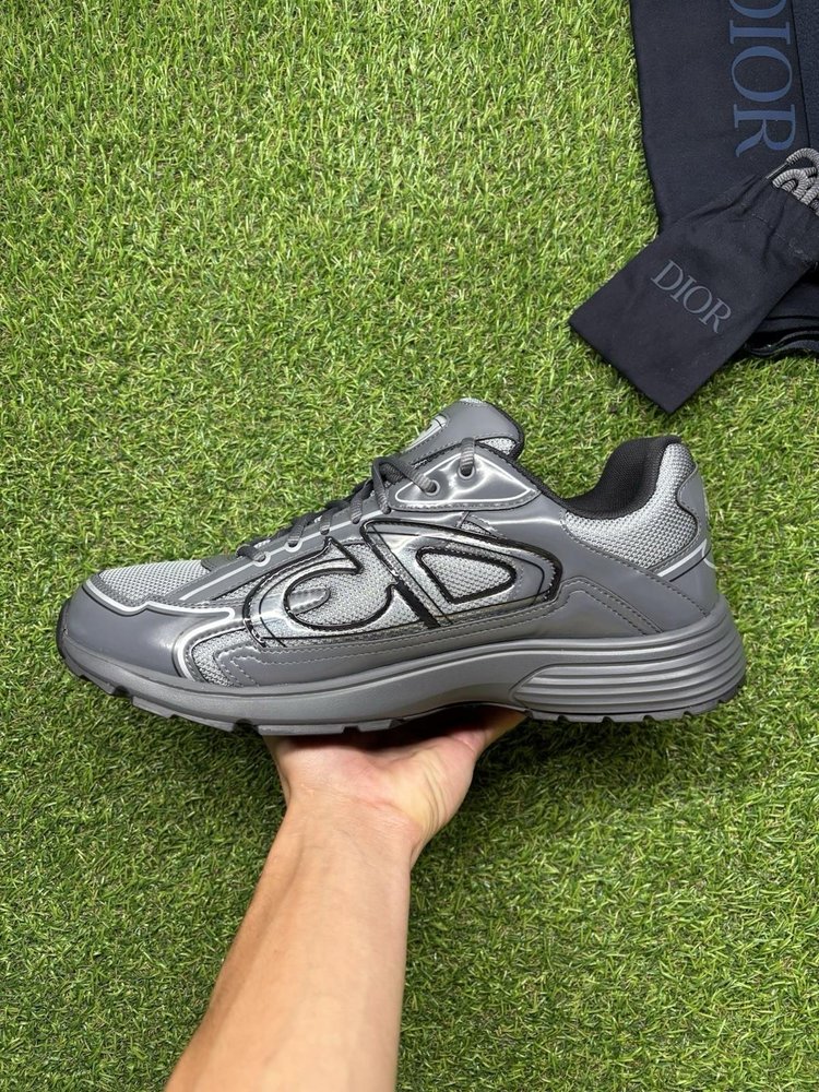 Dior B30 Reflective Sneaker ' Black, Gray '  UK 11