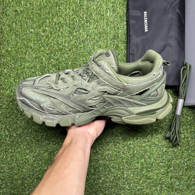 Balenciaga Track.2 Sneakers ' Khaki Green ' UK 11