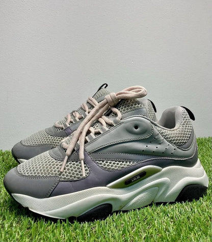 Dior B22 Sneaker ' Grey, Pink Laces ' UK 6
