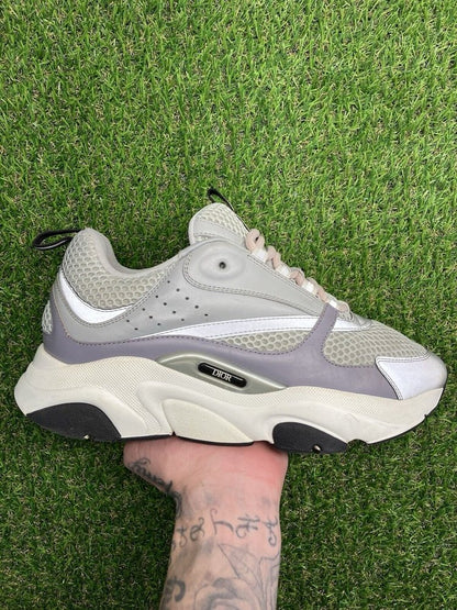 Dior B22 Sneaker ' Grey, Pink Laces ' UK 6