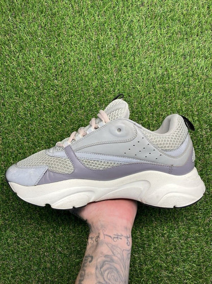 Dior B22 Sneaker ' Grey, Pink Laces ' UK 6