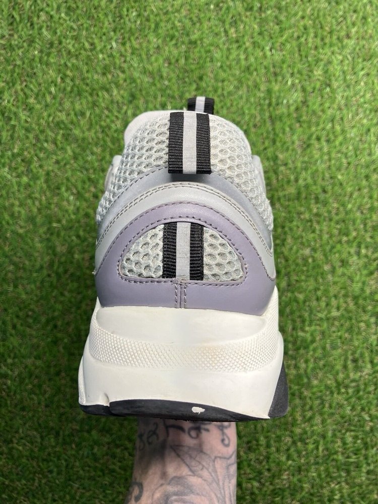 Dior B22 Sneaker ' Grey, Pink Laces ' UK 6