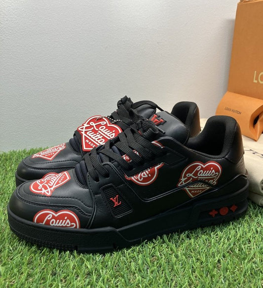 Louis Vuitton Trainer x Nigo ' Black Red ' UK 6