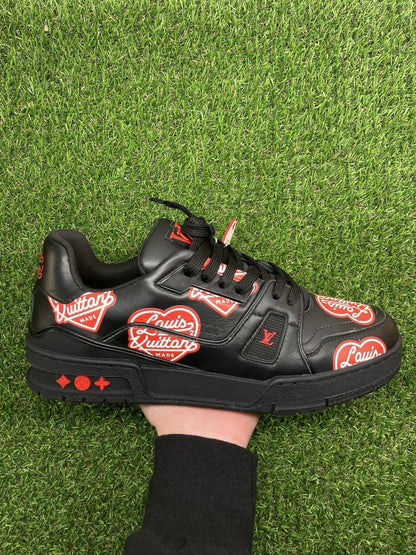 Louis Vuitton Trainer x Nigo ' Black Red ' UK 6