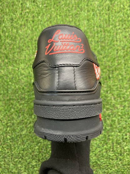 Louis Vuitton Trainer x Nigo ' Black Red ' UK 6