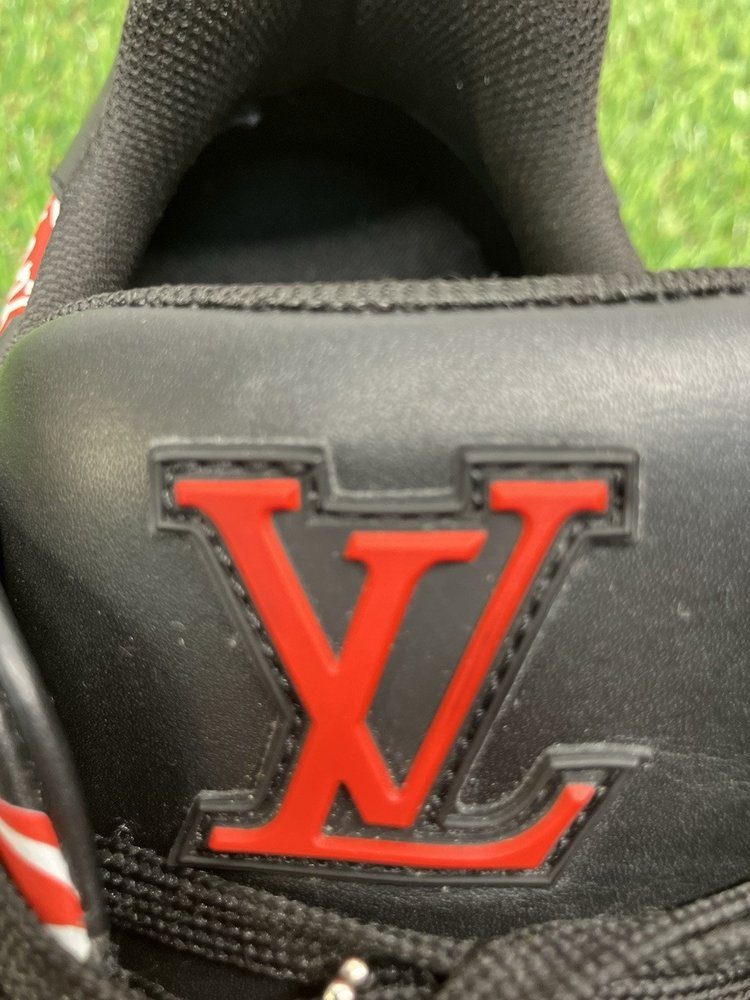 Louis Vuitton Trainer x Nigo ' Black Red ' UK 6