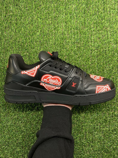 Louis Vuitton Trainer x Nigo ' Black Red ' UK 6