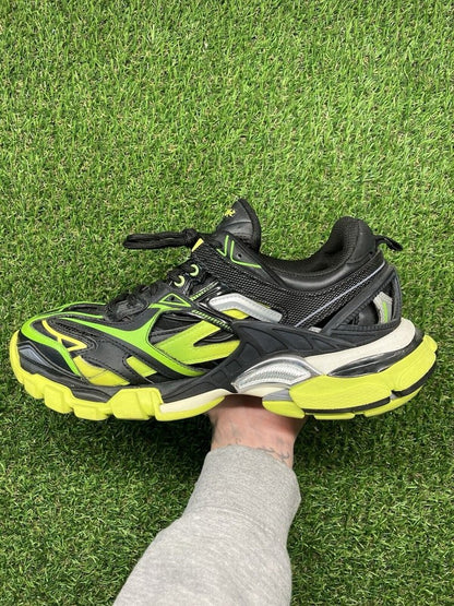 Balenciaga Track 2 Trainer ' Black Yellow Green ' UK 6