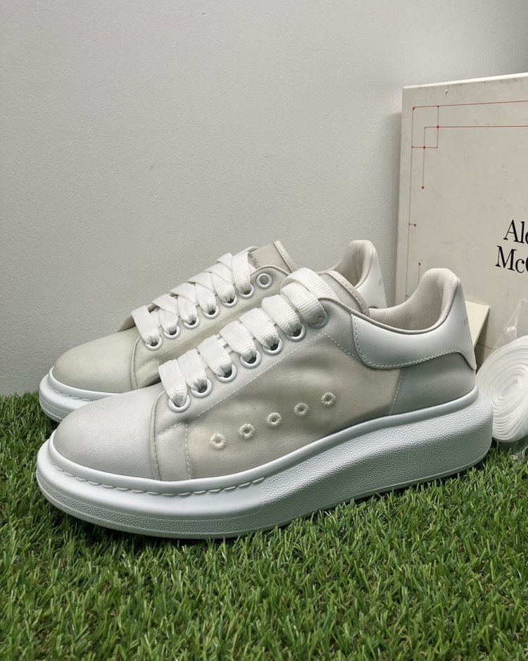 Alexander McQueen ‘ White Transparent ‘ UK 6