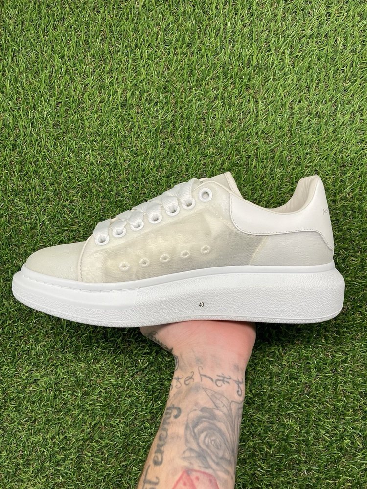 Alexander McQueen ‘ White Transparent ‘ UK 6