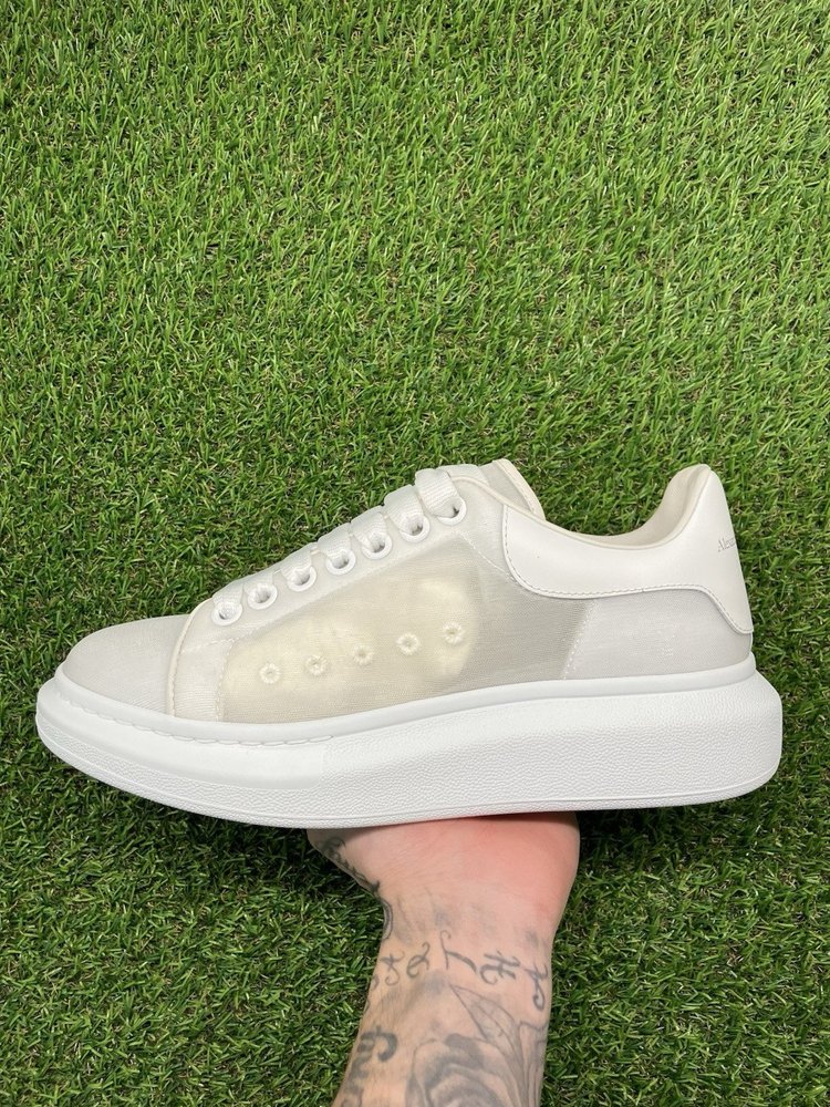 Alexander McQueen ‘ White Transparent ‘ UK 6